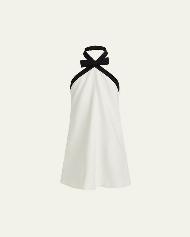 Girl's Tiffany Bow Mini Dress, Size 6-1